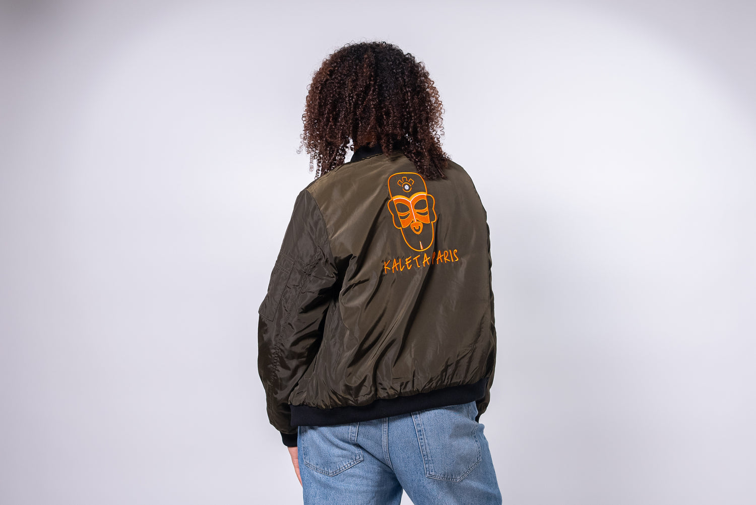 KHAKI-BOMBER FÜR DAMEN