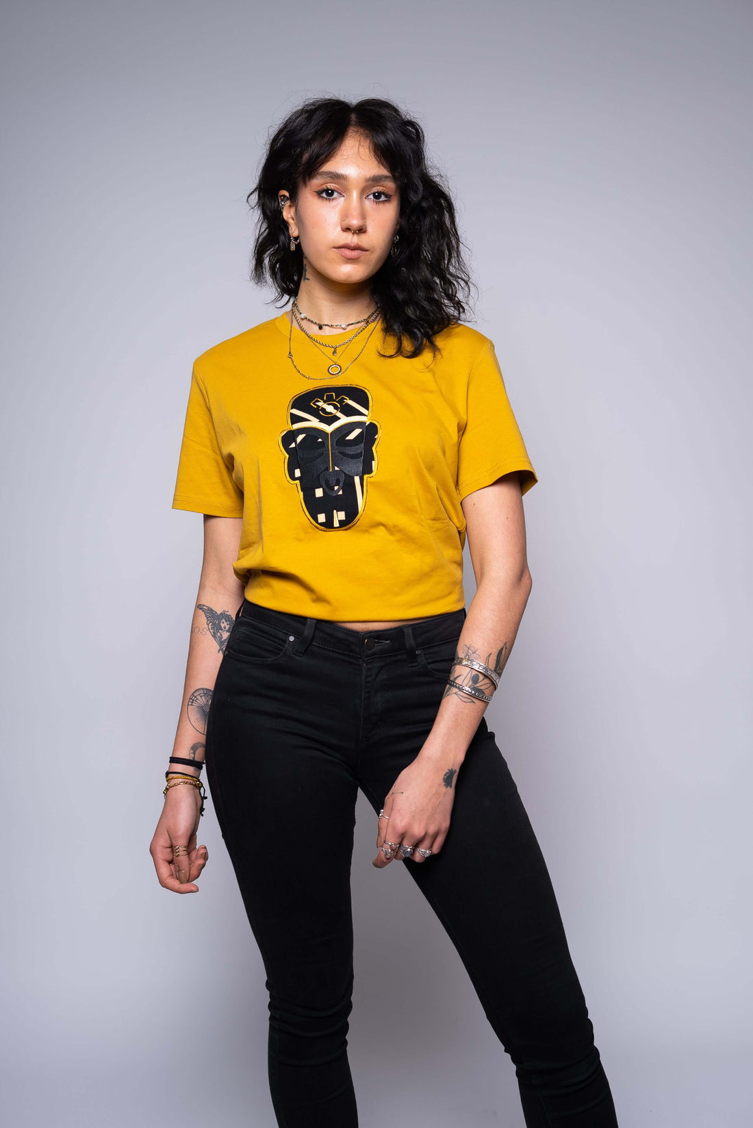 T-SHIRT JAUNE UNISEXE