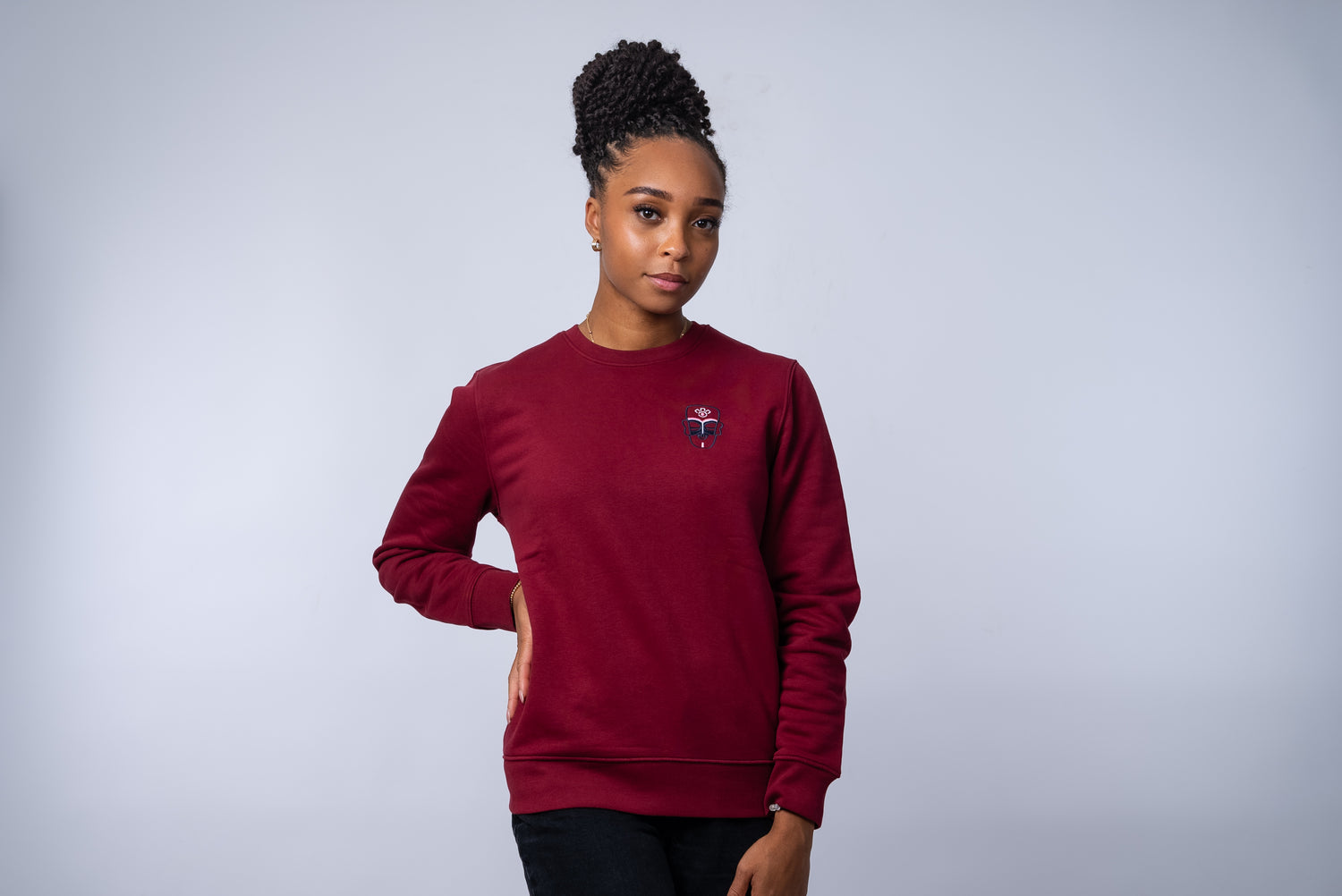 SWEAT-SHIRT BURGUNDY