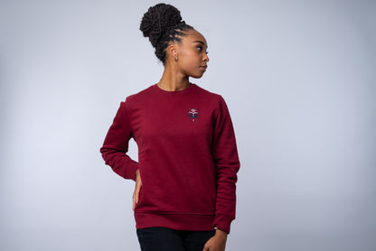 SWEAT-SHIRT BURGUNDY