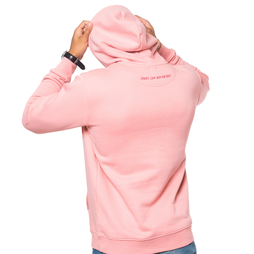 ROSA KAPUZENSWEATSHIRT 