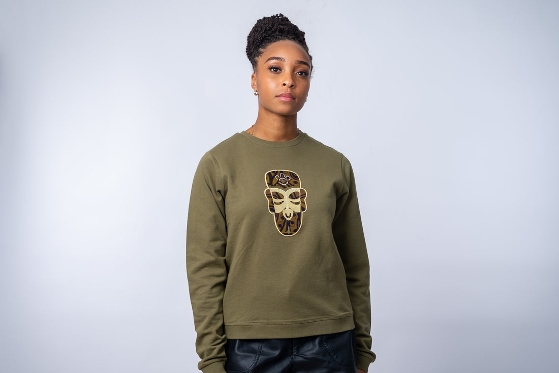 KHAKI-SWEATSHIRT